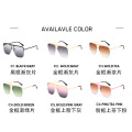 flat top square sun glasses 2020 new arrivals retro fashion shades custom designer luxury gradient sunglasses women men  1915